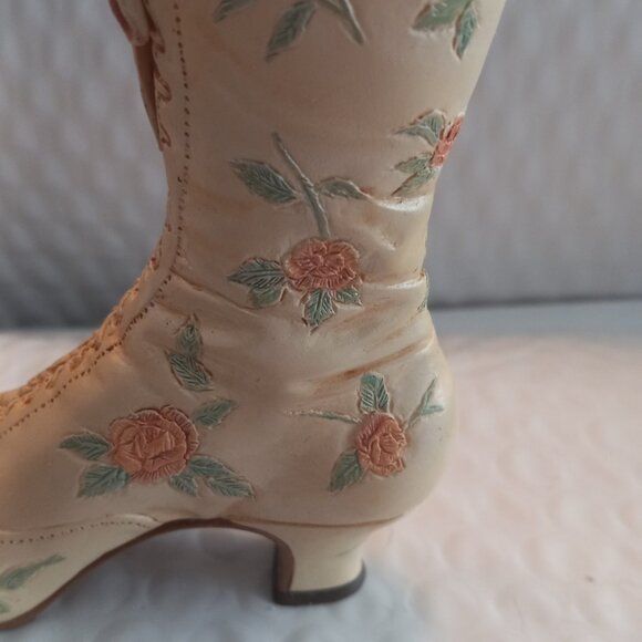 Just The Right Shoe By Raine Victorian Wedding Boot Mini Figurine 25088 - Picture 3 of 10